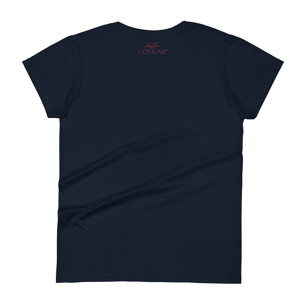 Thumbnail: Cougars Make the Best Snacks Script Women's Short Sleeve T-shirt 