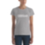 Thumbnail: Cougar College Block Women's White Print Short Sleeve T-shirt 