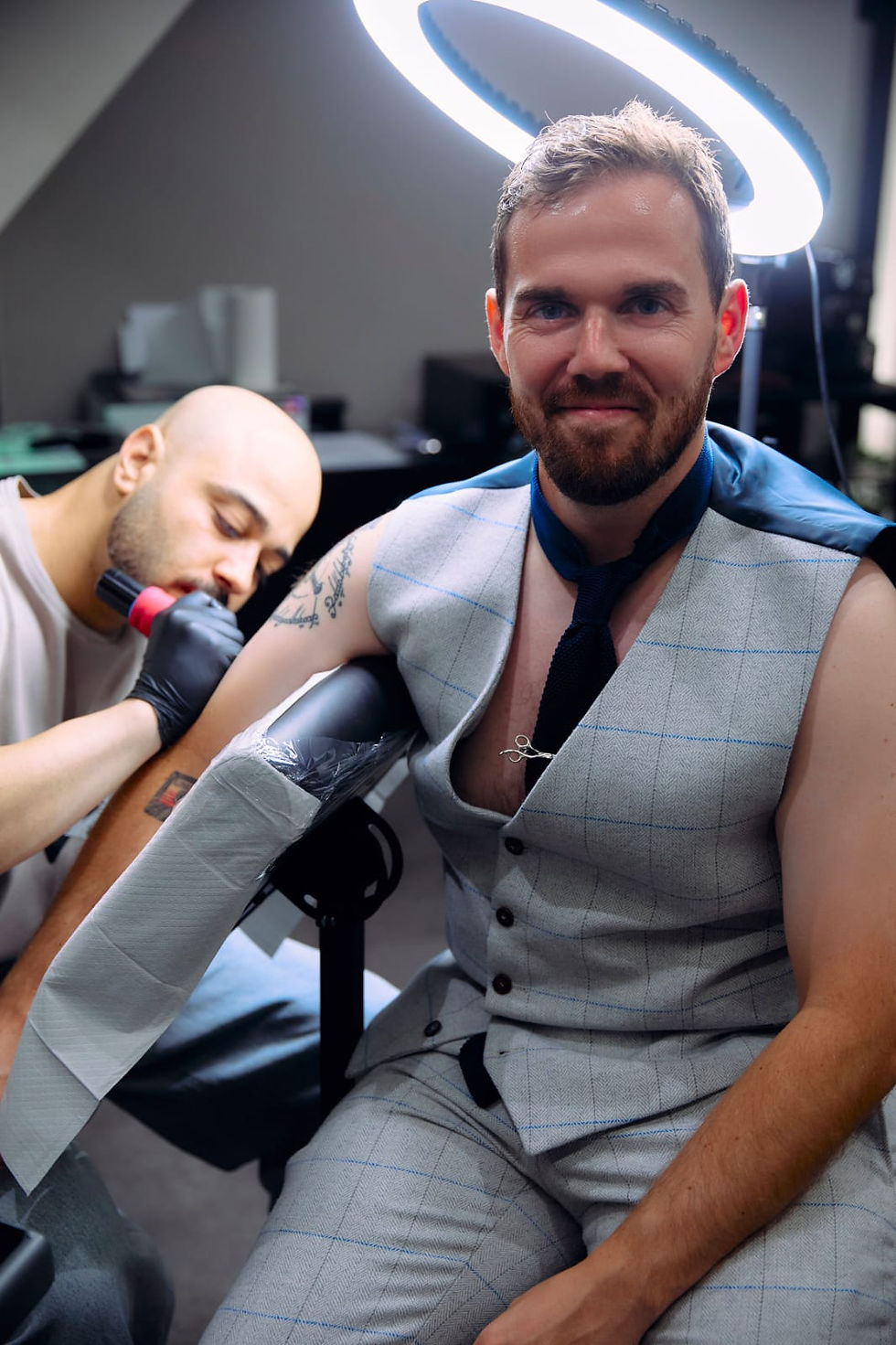 Creato tattoo Wedding Day Date on the Arm