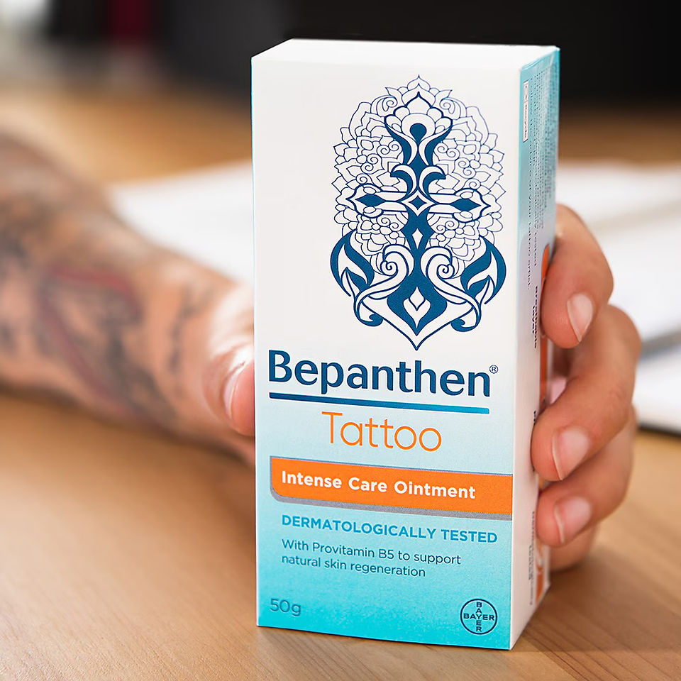 Bepanthen tattoo