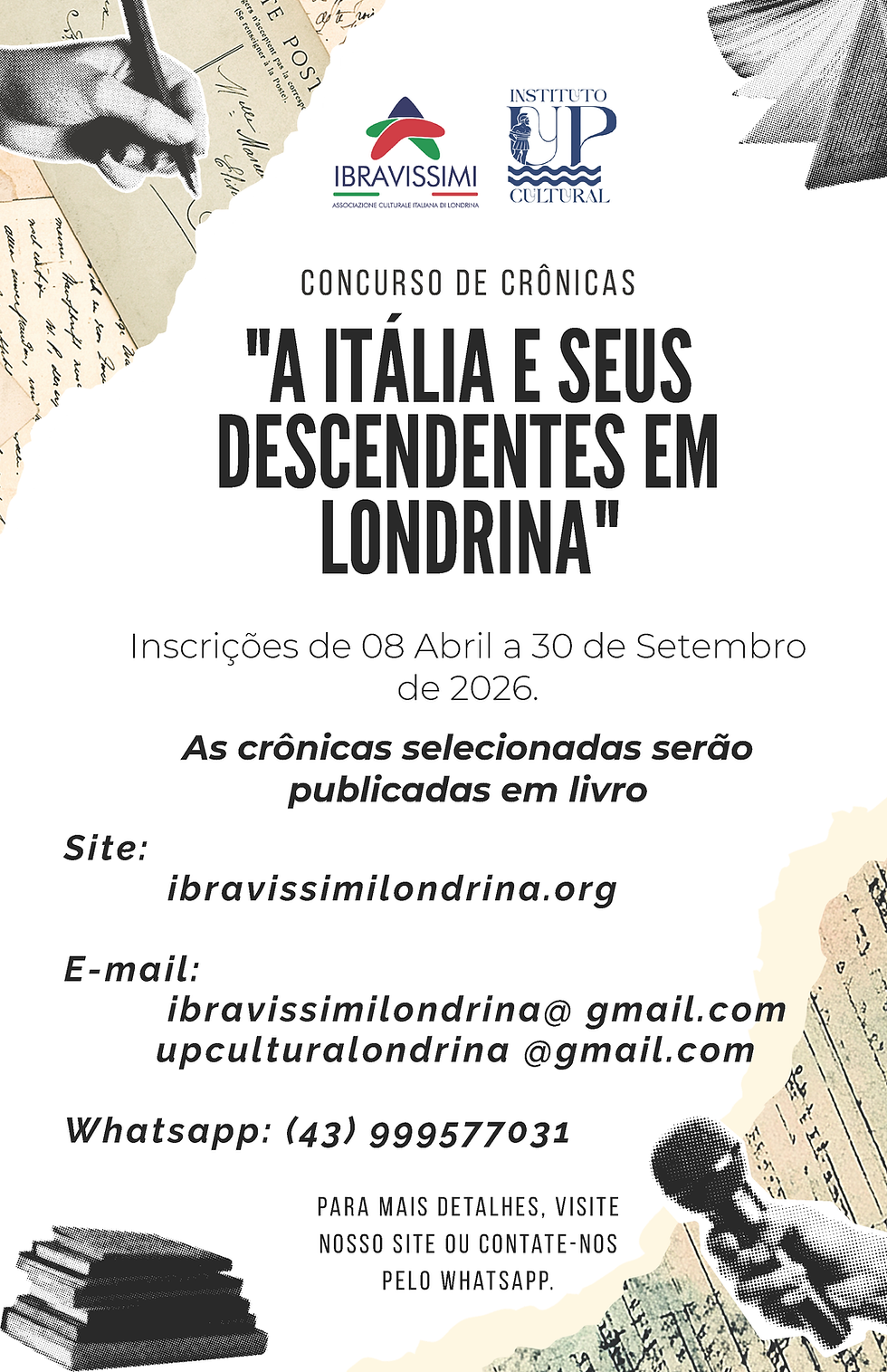 Concurso de Crônicas Italianas