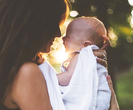 mother with new baby