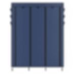 Thumbnail: 69" Wardrobe Portable Closet Storage Organizer Clothes Non-woven Fabric Wardrobe
