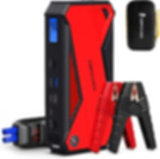 DBPOWER Car Jump Starter, 1600A Peak 18000mAh Portable Power Pack for Up to 7.2L