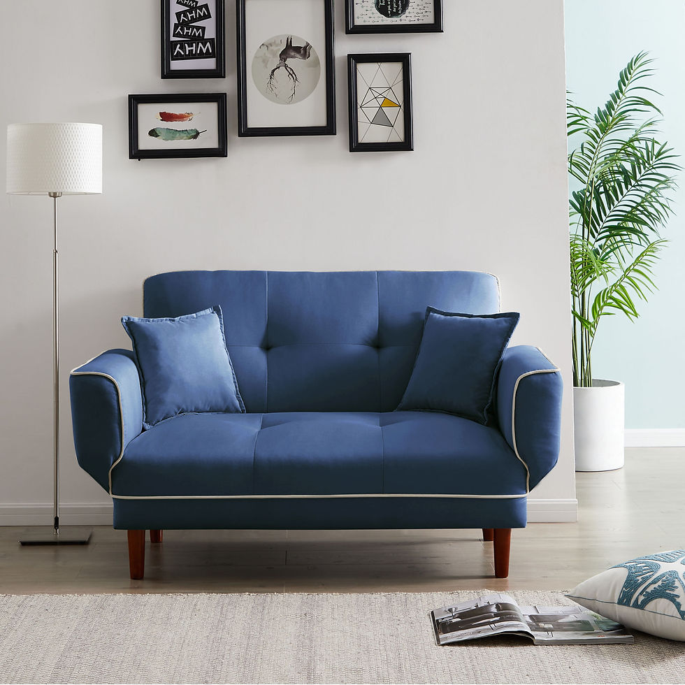 Thumbnail:  SOFA BED SLEEPER WITH 2 PILLOWS  FABRIC