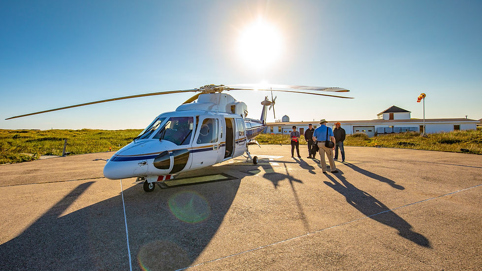 SABLE ISLAND NPR with Sandy Sharkey via Helicopter September 17th (18th backup)
