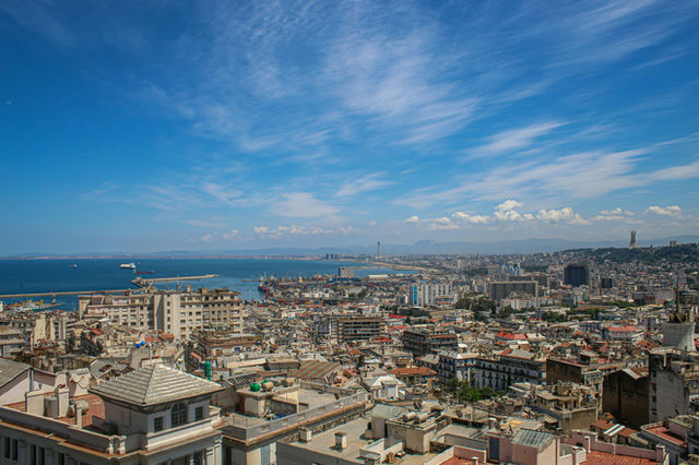 A beautiful view og Algiers.
