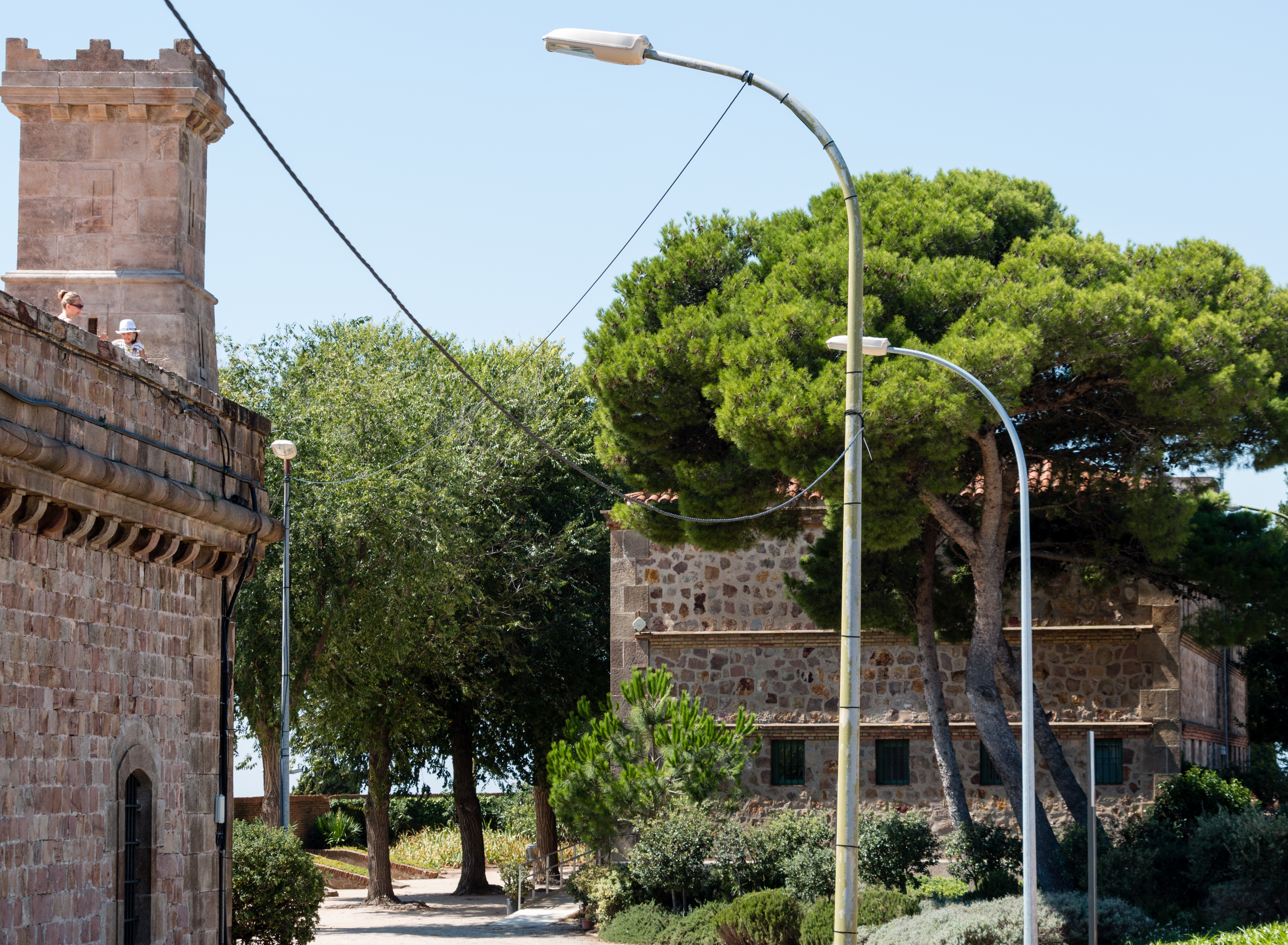Castell de Montjuïc, the venue for the Sala Montjuïc open-air cinema