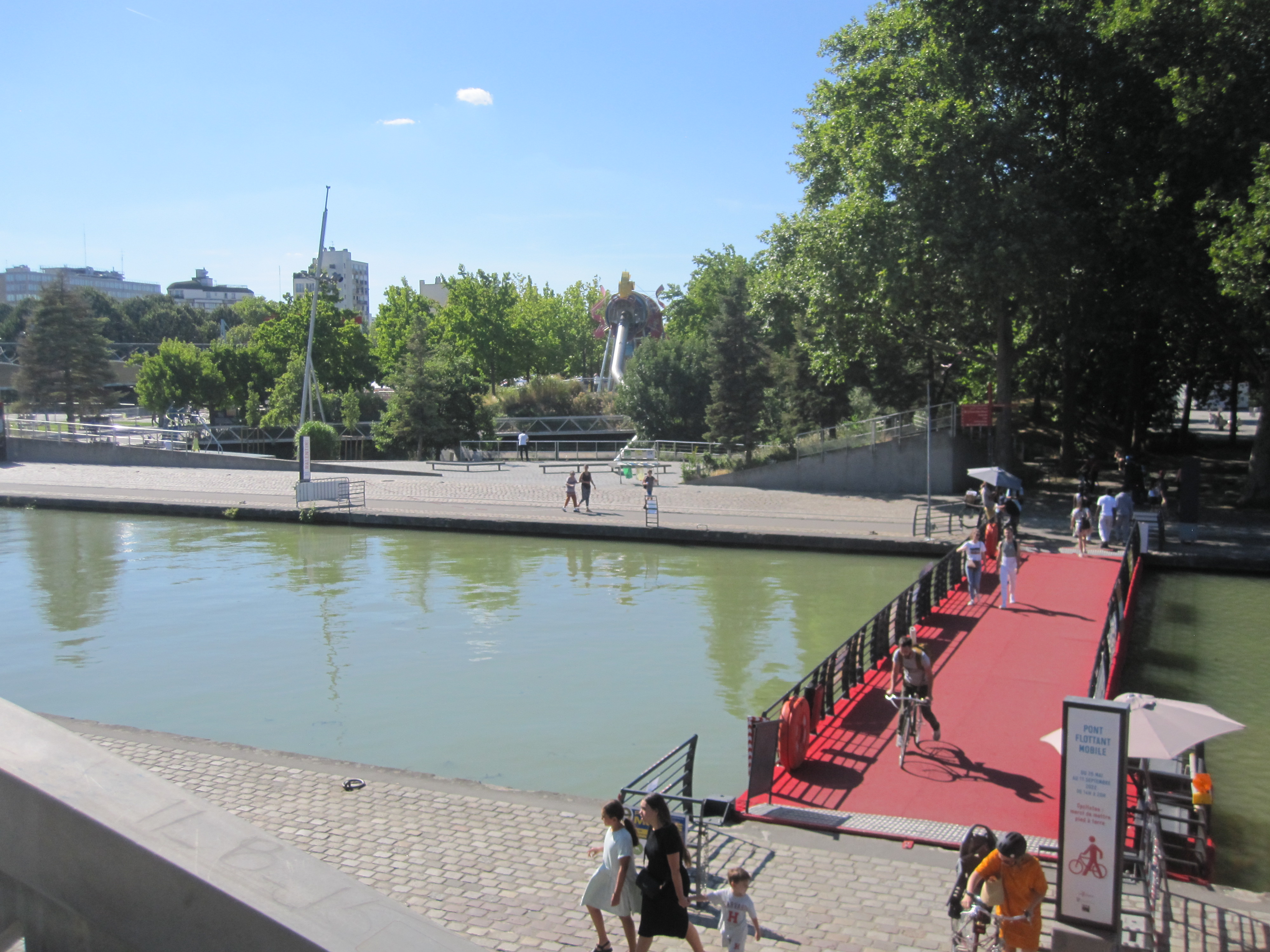 Canal Saint-Martin at Parc de la Villette, Paris