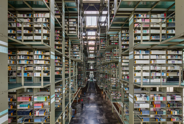 Biblioteca Vasconcelos (Vasconcelos Library) is a library located in the north of Mexico City, Mexico. Inaugurated in 2006, it had 600,000 publications and books by 2015, though th