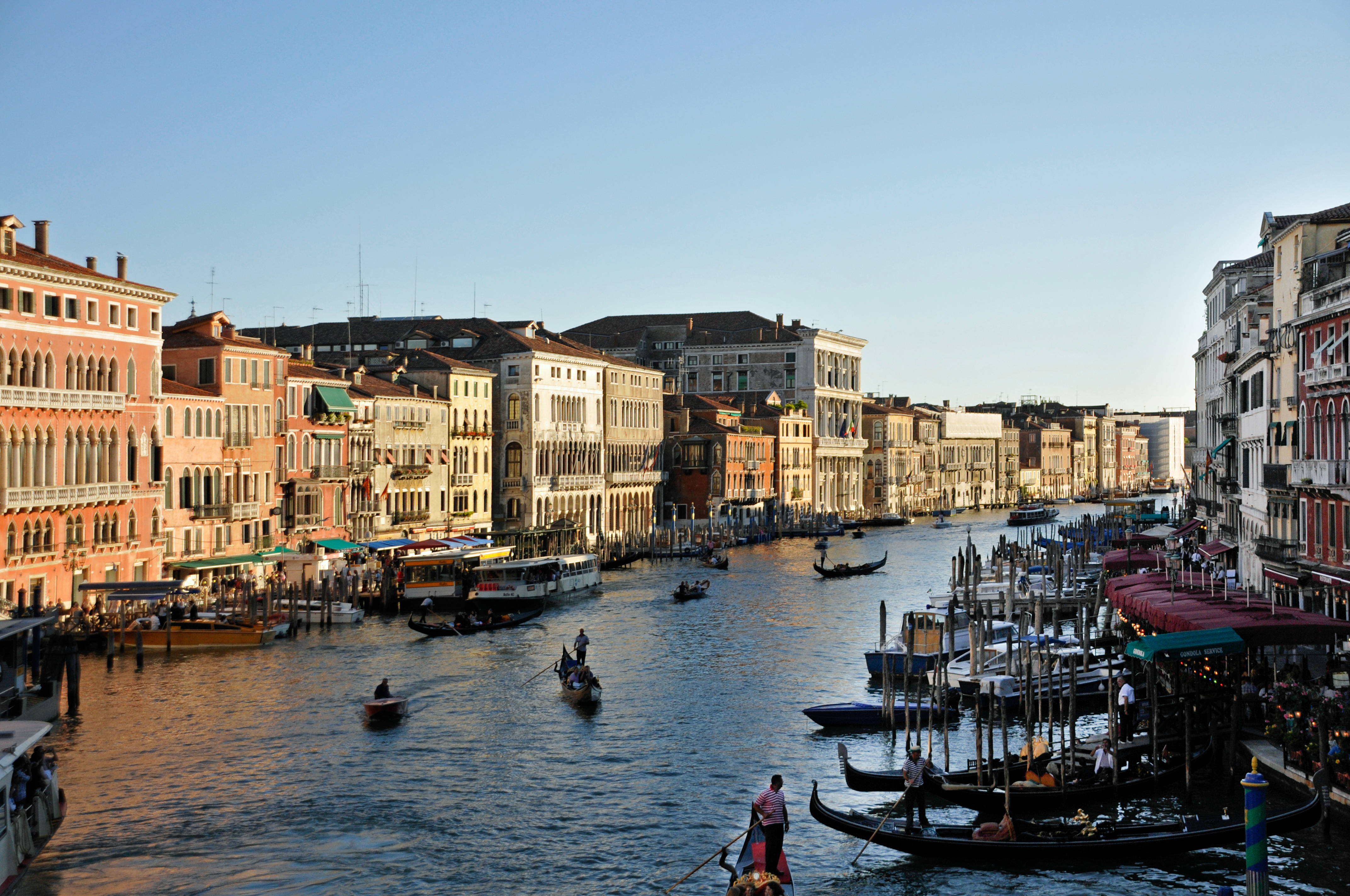 Grand Canal from Rialto Bridge, Venice