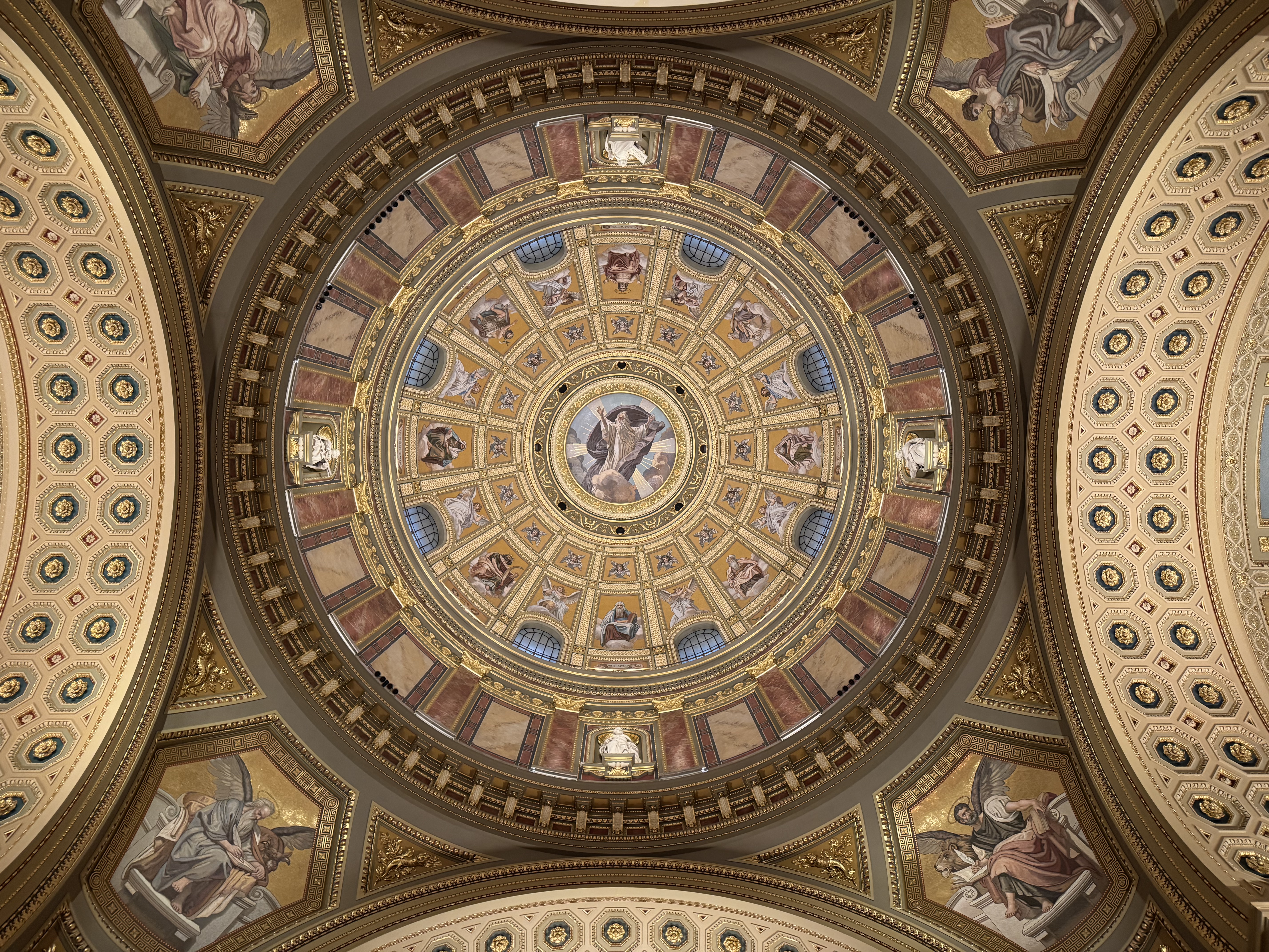 Interior of St. Stephen's Basilica, Budapest