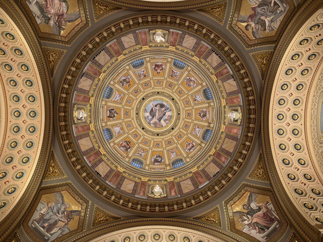 Interior of St. Stephen's Basilica, Budapest