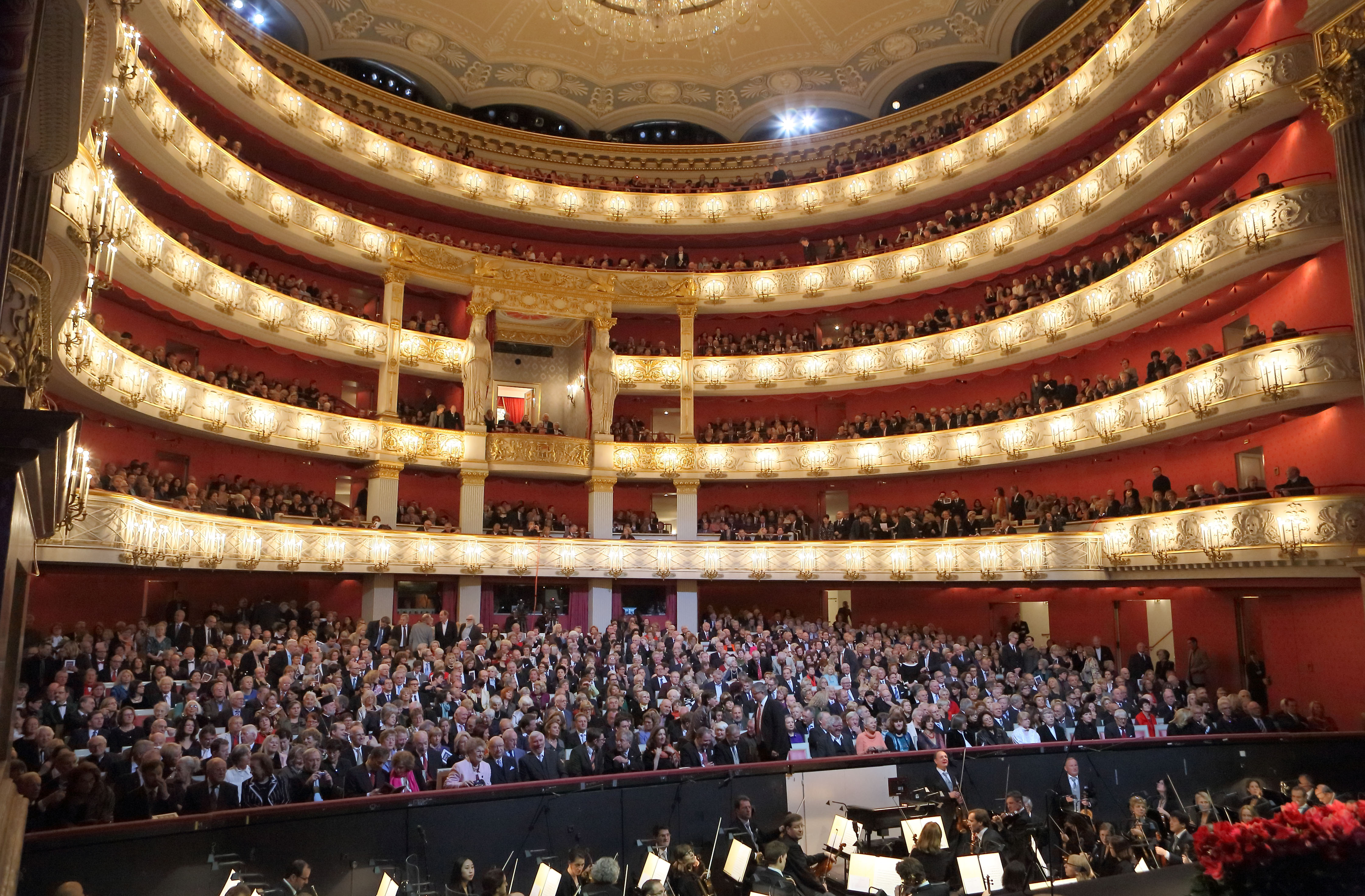 Concert inside the Nationaltheater München