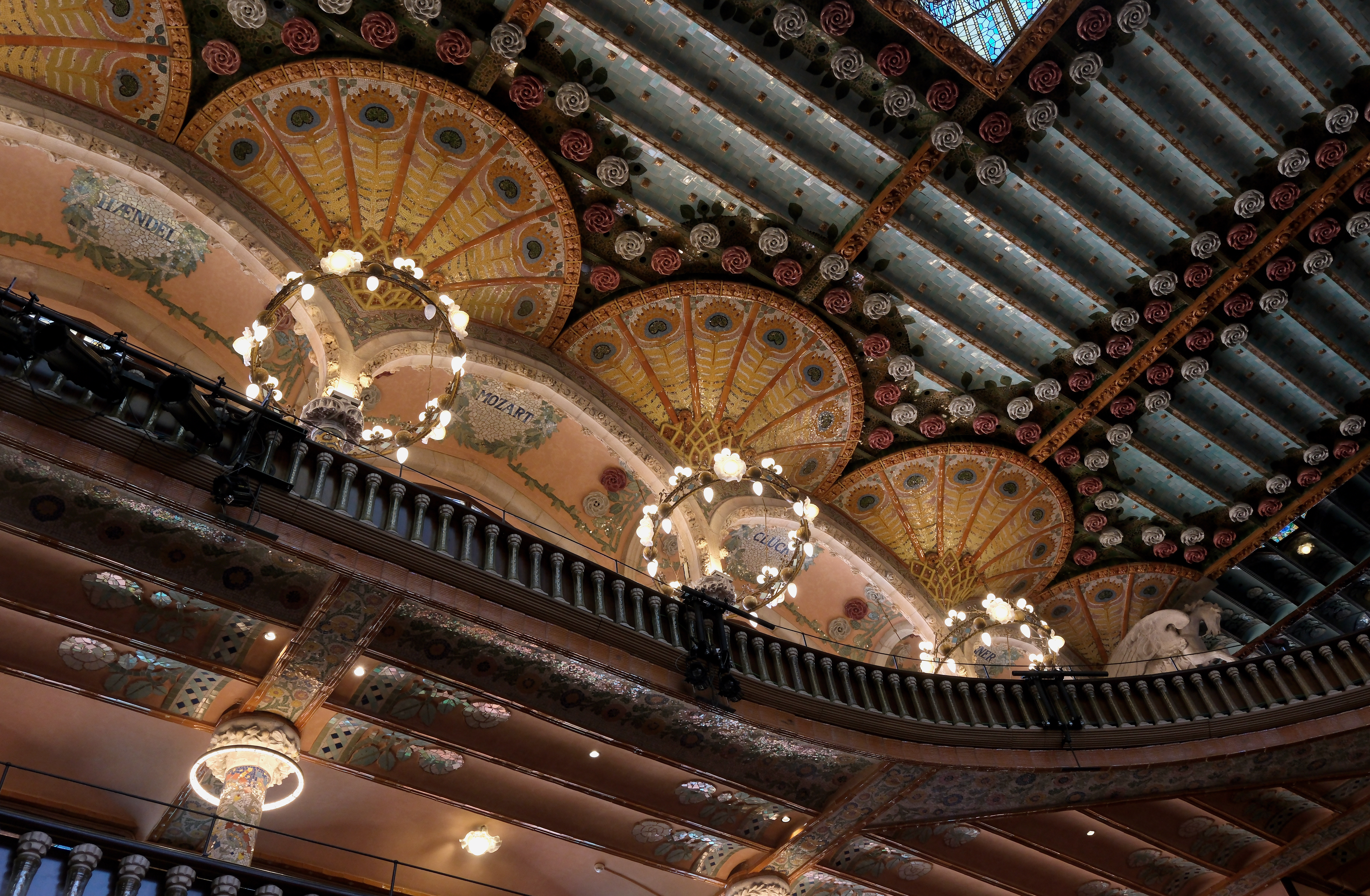 Palau de la Musica Catalana concert hall, Barcelona