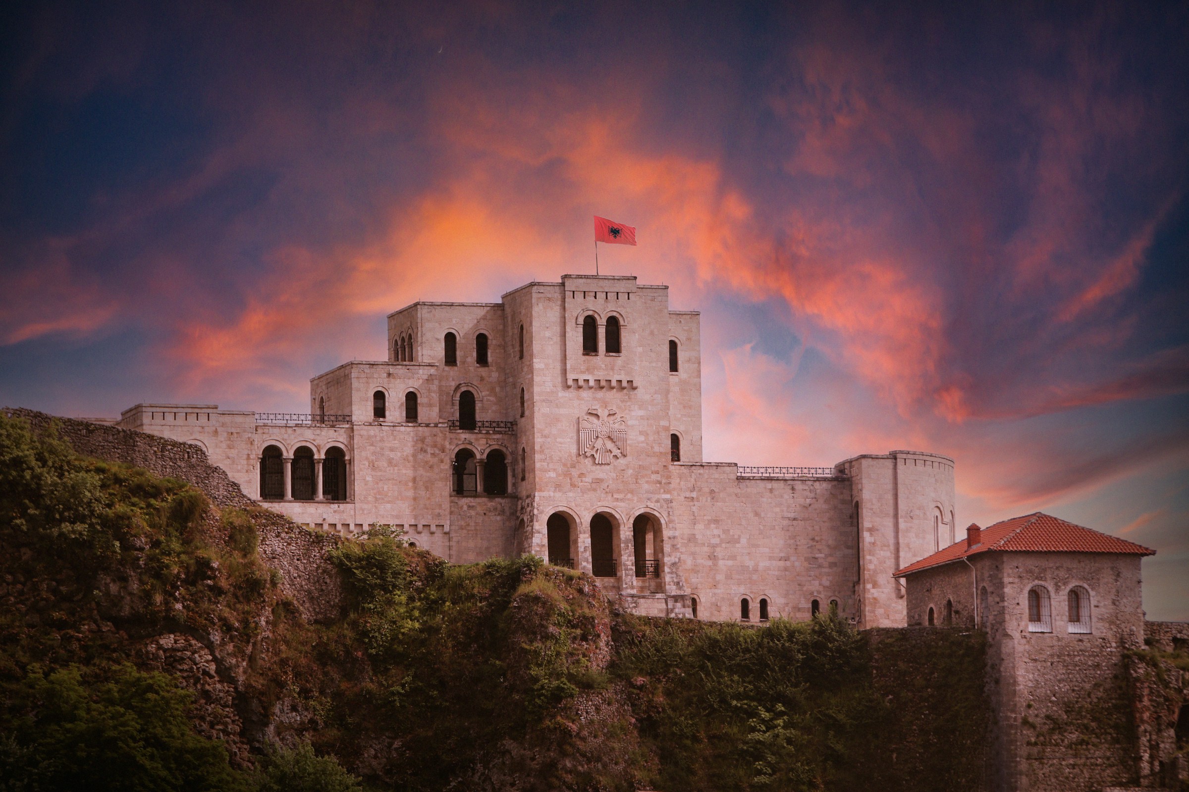 Krujë Castle & the Ottoman bazaar, Albania