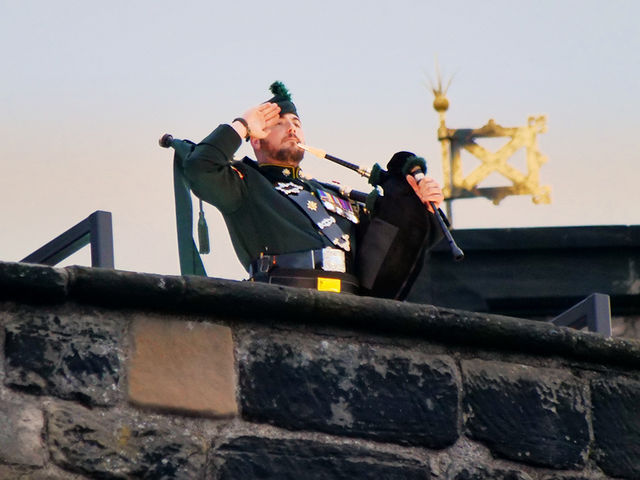 The Salute at the Royal Edinburgh Military Tattoo