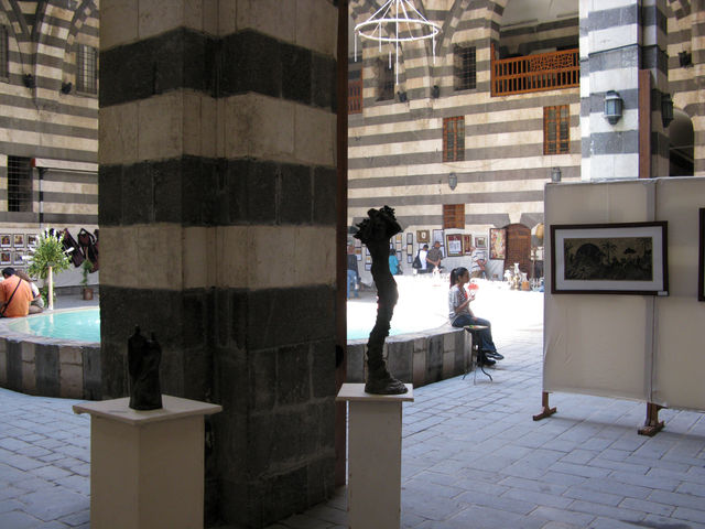 Throughout the Ottoman era, this khan hosted caravans coming from Baghdad, Mosul, Aleppo, Beirut and elsewhere in the Middle East. The old city of Damascus is one of the oldest con