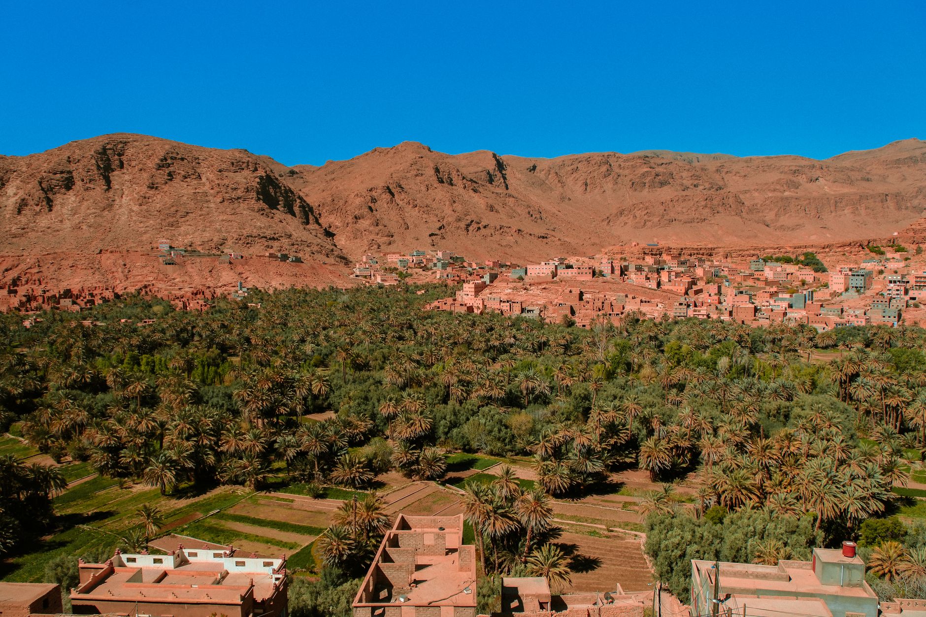 The High Atlas above Marrakech