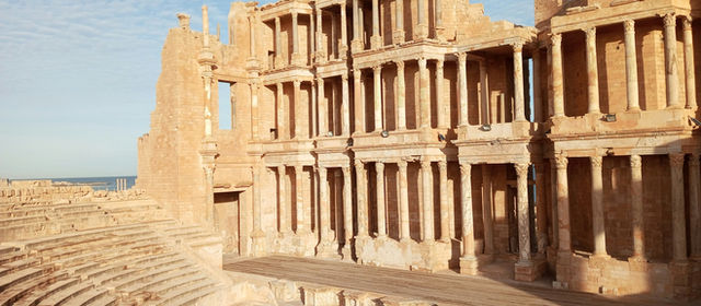 The archaeological city of Sabratha