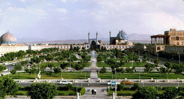 Naghsh-i Jahan Square, Isfahan, Iran (Edited version)