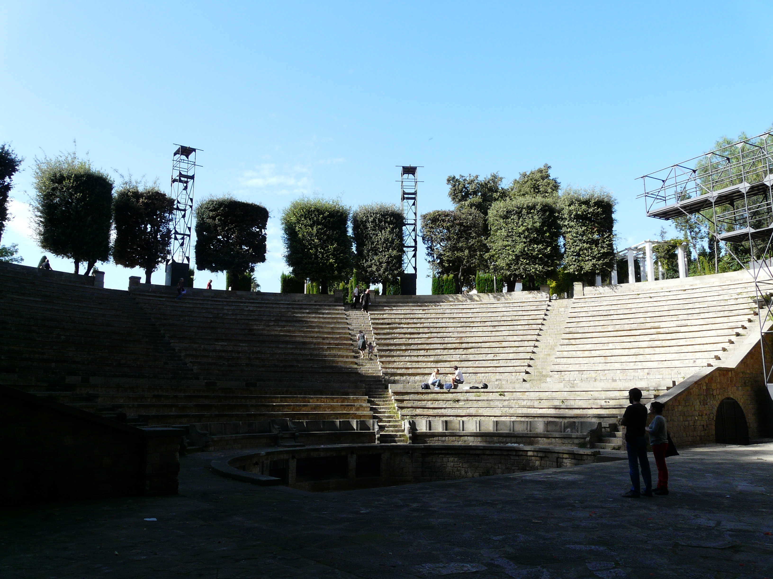 Teatre Grec amphitheatre, Barcelona
