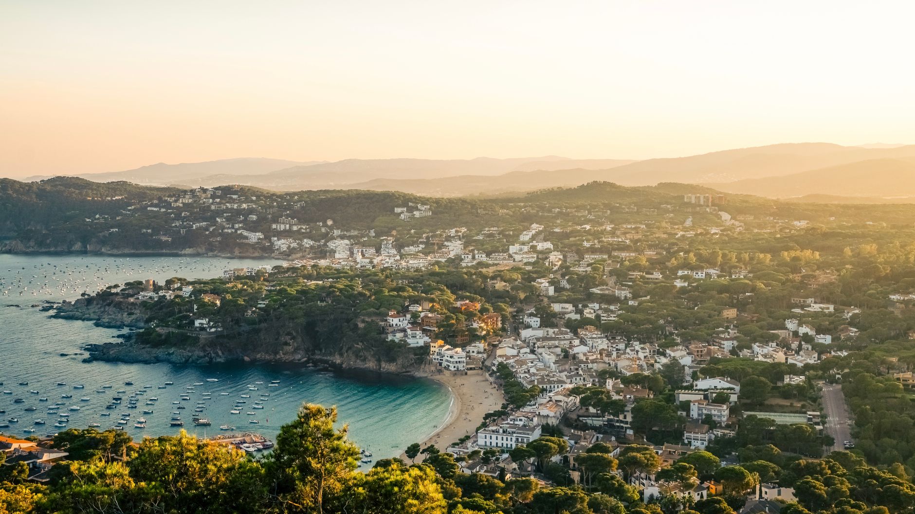 Costa Brava coves at Calella de Palafrugell