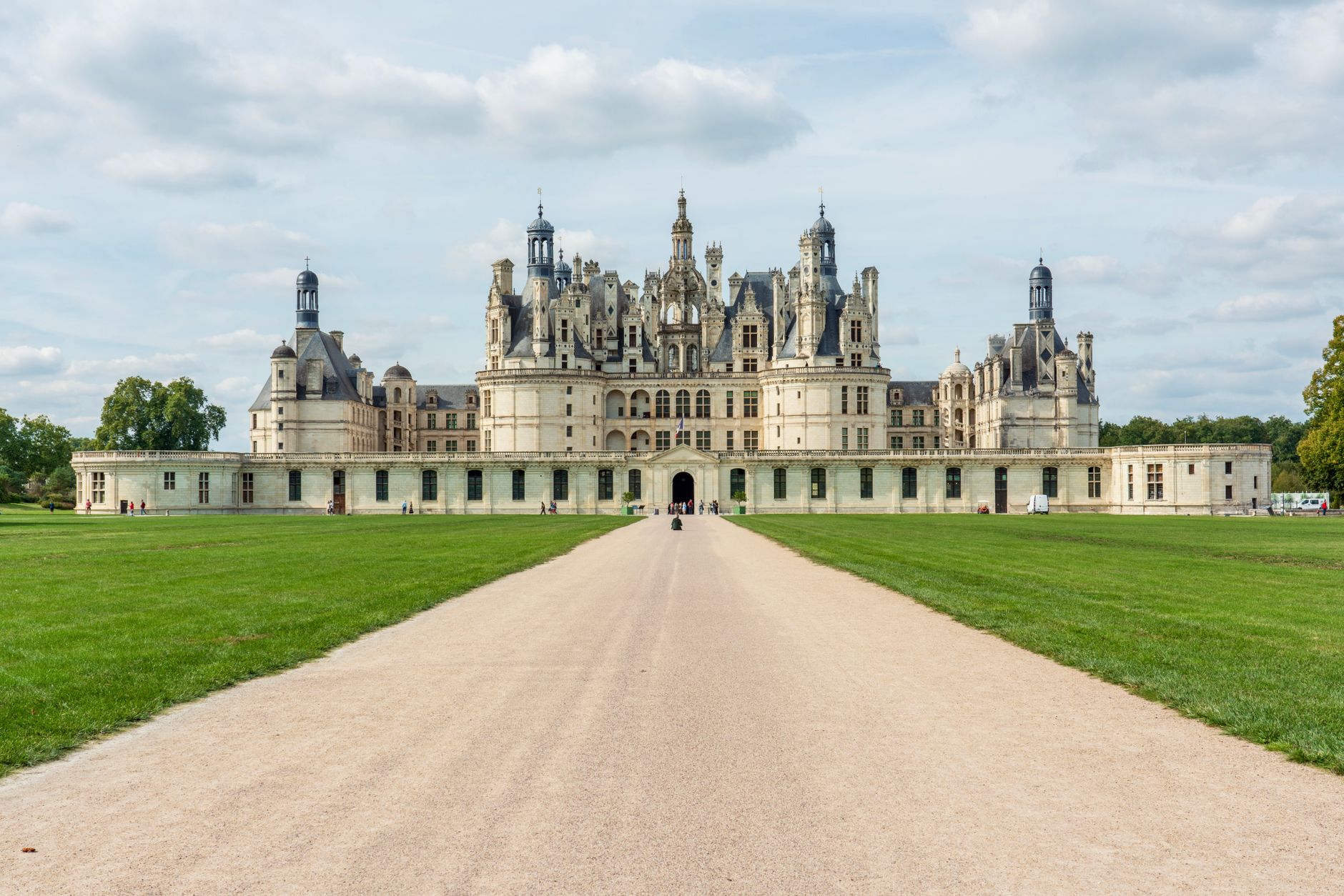 Château de Chambord — the Renaissance façade, Loire Valley
