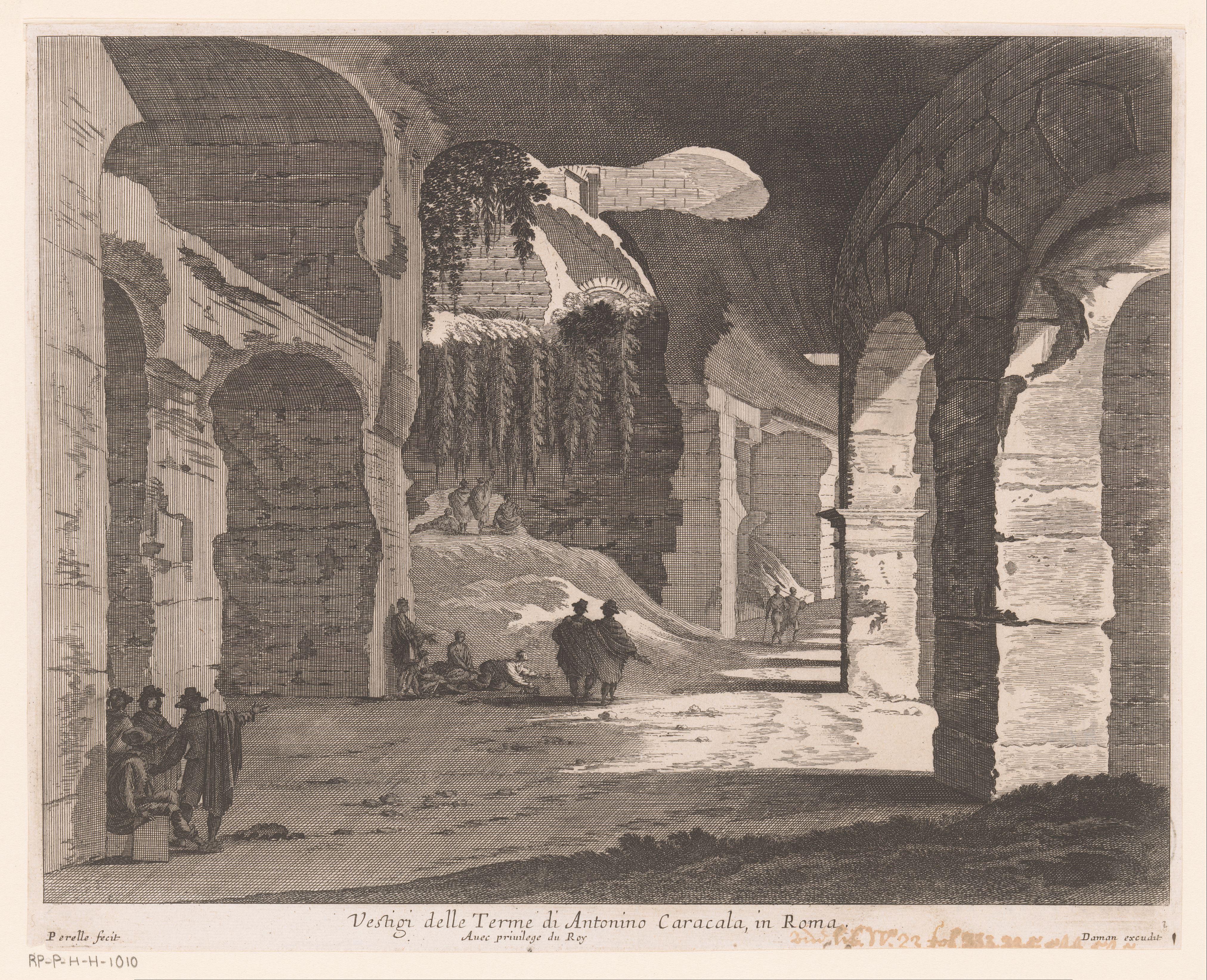 Ruins of the Baths of Caracalla, Rome