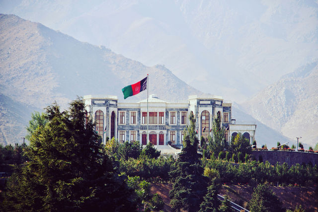 Paghman castle in Kabul Afghanistan.
