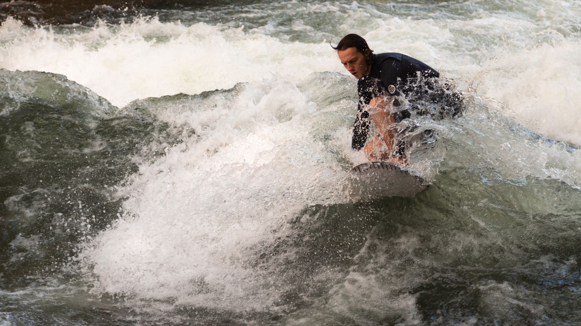 The Englischer Garten & Eisbach wave, Munich