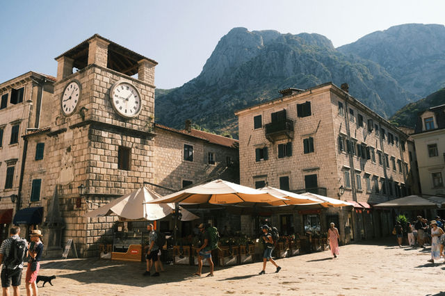 old town of Kotor, Montenegro.