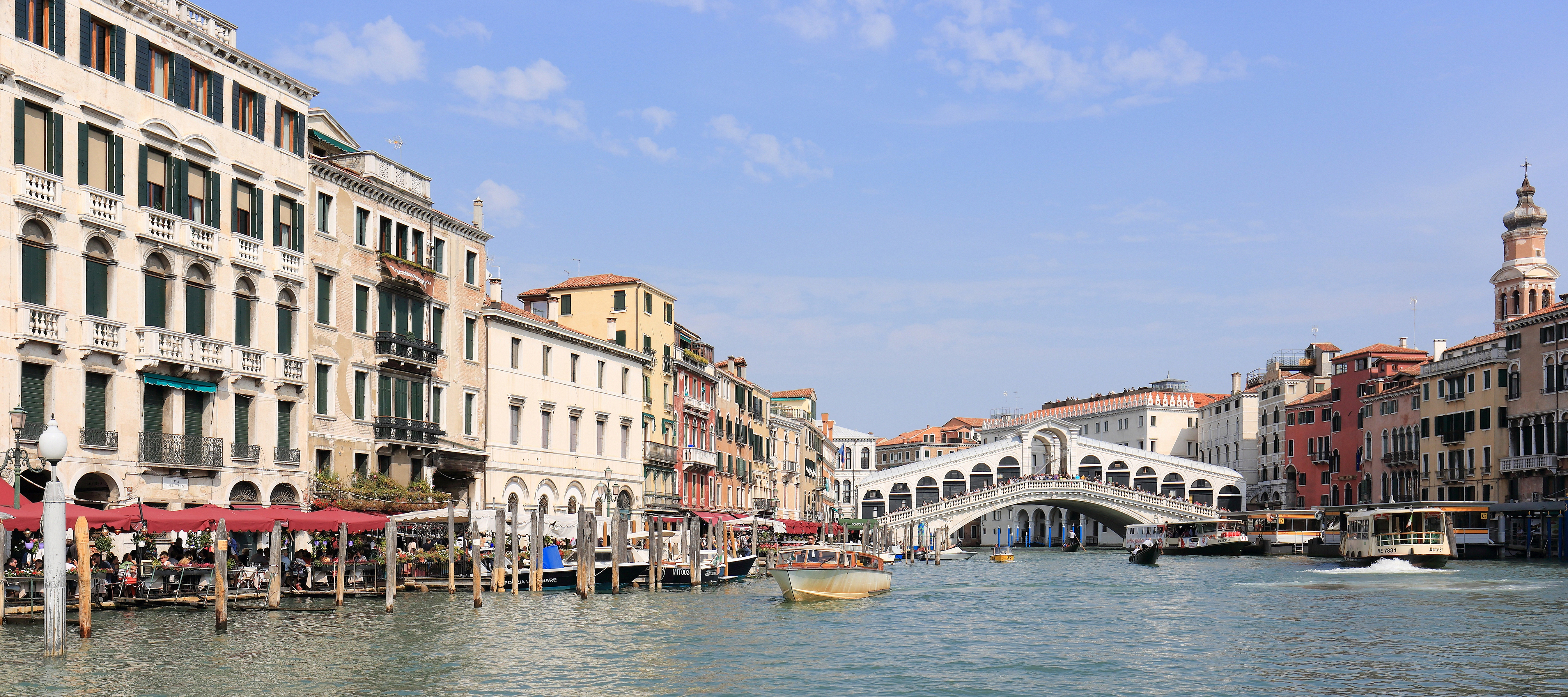 Grand Canal and Rialto Bridge, Venice
