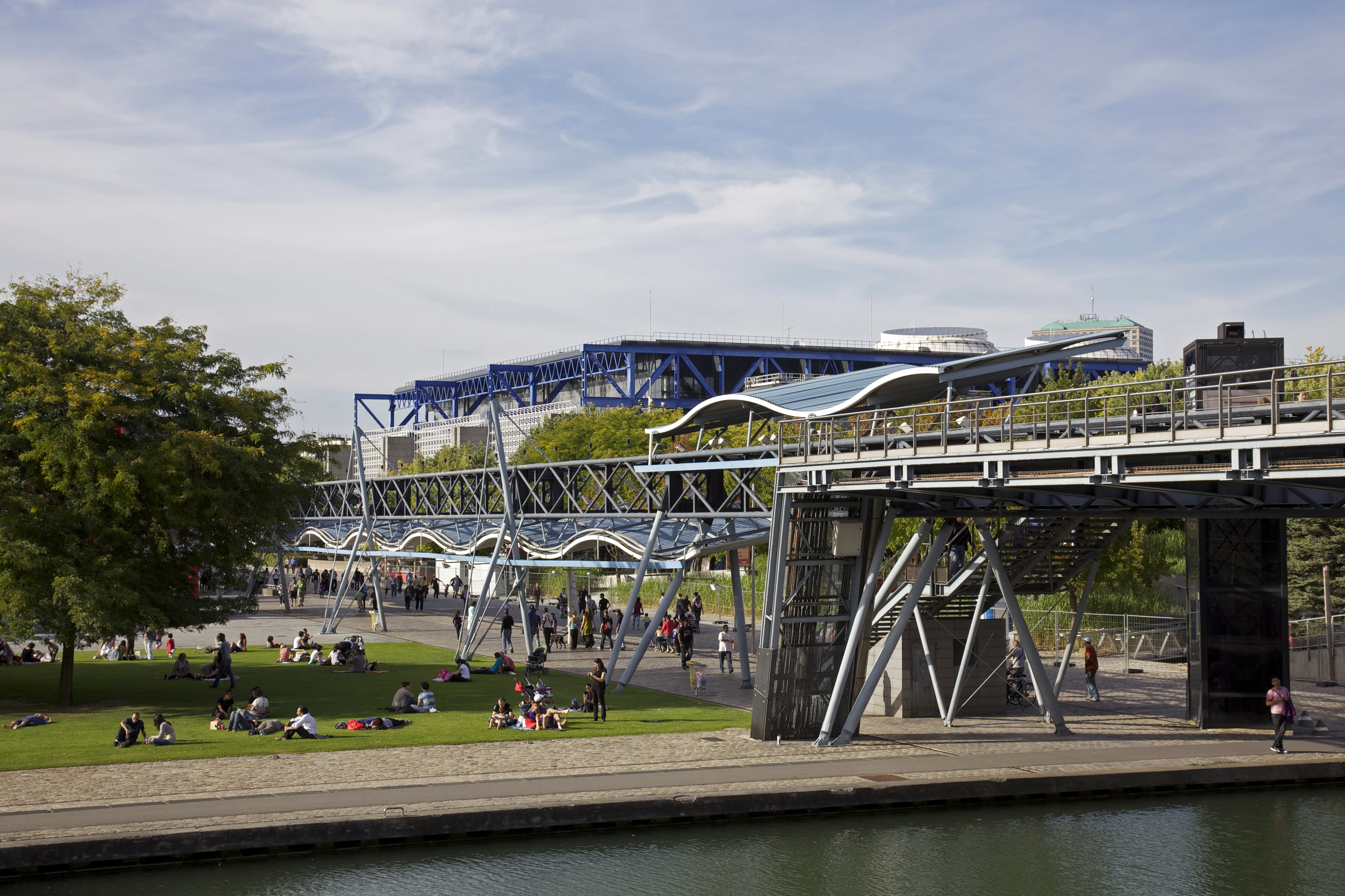 Parc de la Villette, Paris (open-air cinema venue)