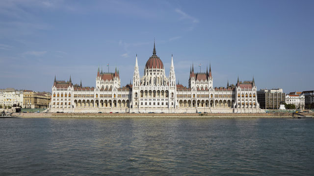 Hungarian Parliament on the Danube, Budapest