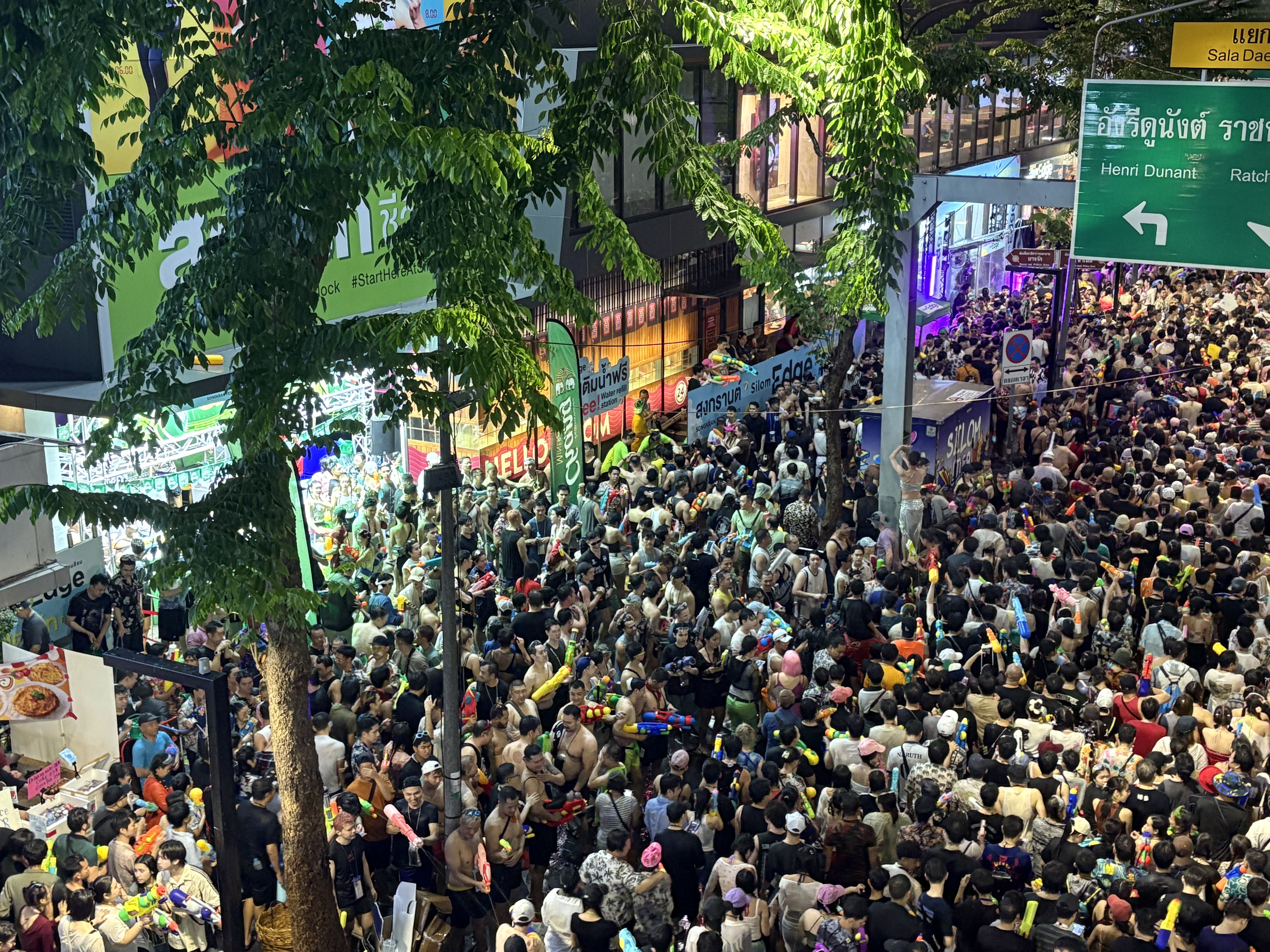 Songkran celebrations in Bangkok