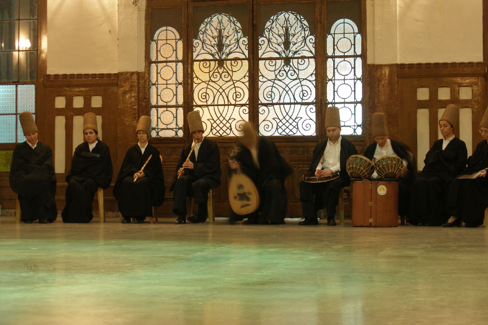 Sufi whirling performance in Istanbul