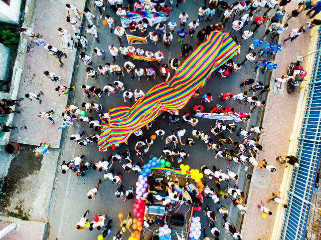 Seeing rainbow: LGBTIQ pride march, Timor-Leste