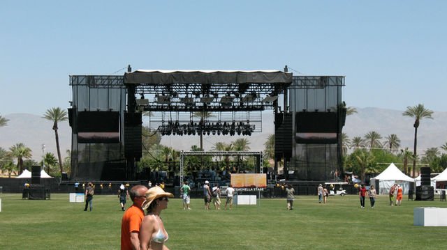 Coachella main stage performance