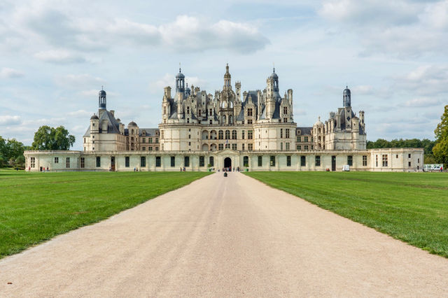 Château de Chambord — the Renaissance façade, Loire Valley