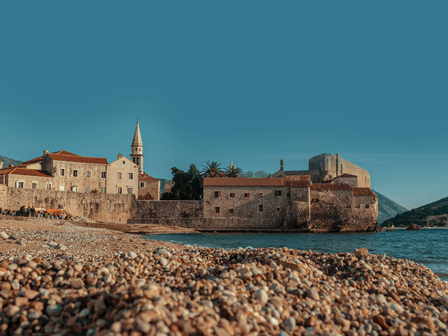 Budva old town & the Montenegro Adriatic Riviera