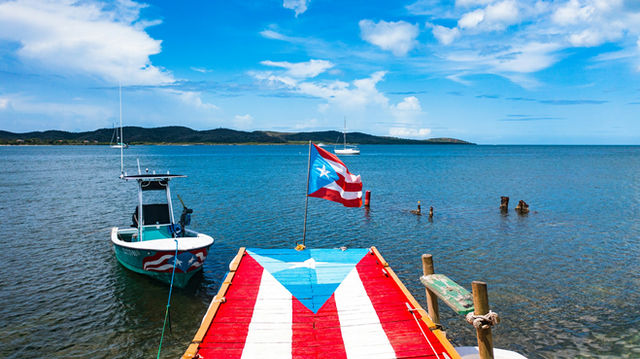 Muelle en Boquerón Puerto Rico