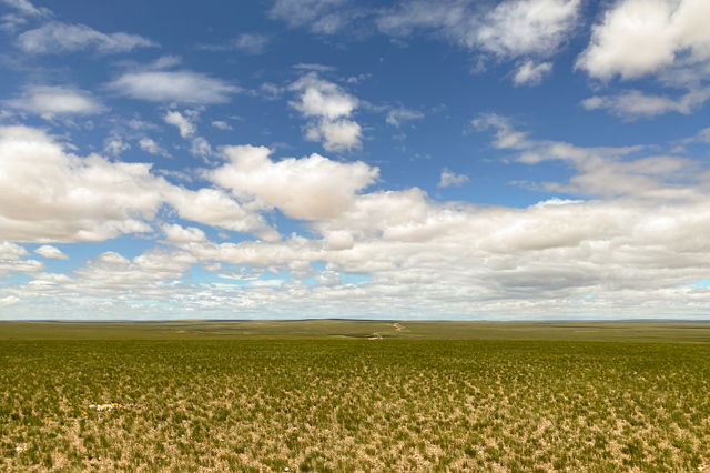 Landscape of Övörkhangai Province, Mongolia