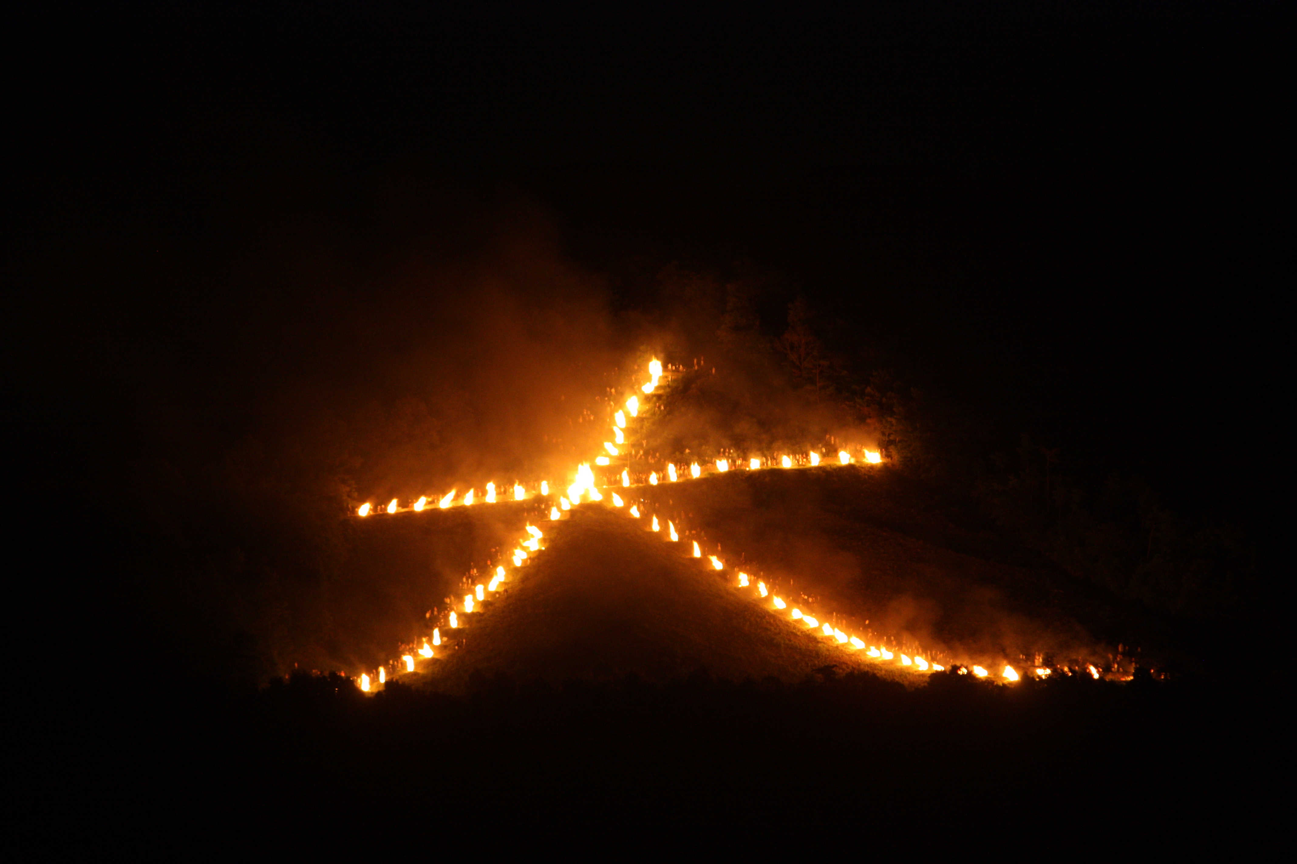 Gozan no Okuribi Daimonji bonfire, Kyoto