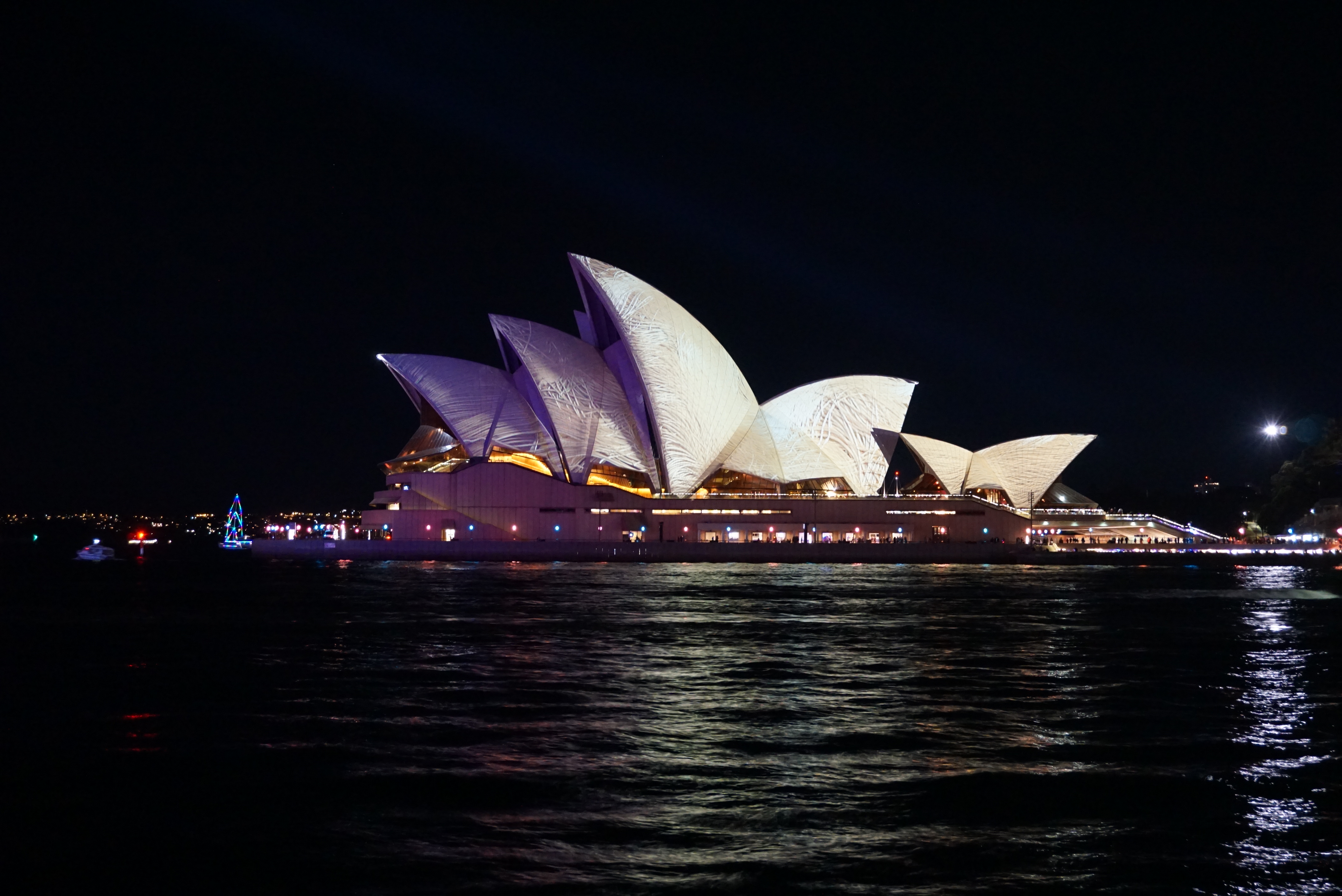 Sydney Opera House during Vivid light festival