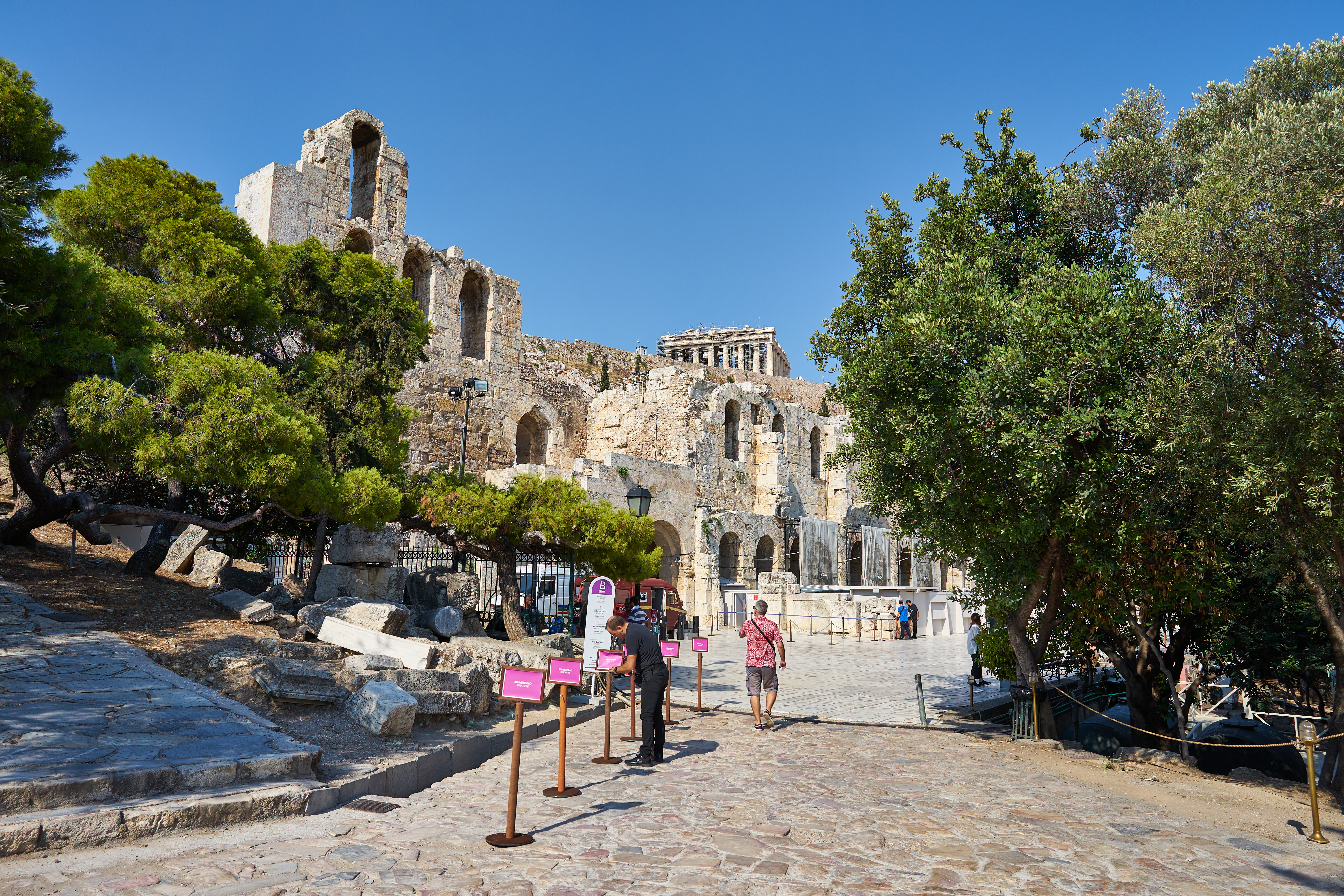 Odeon of Herodes Atticus performance, Athens