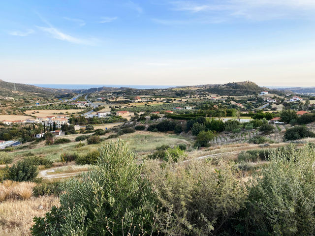 Panoramic view of Larnaca, Cyprus.