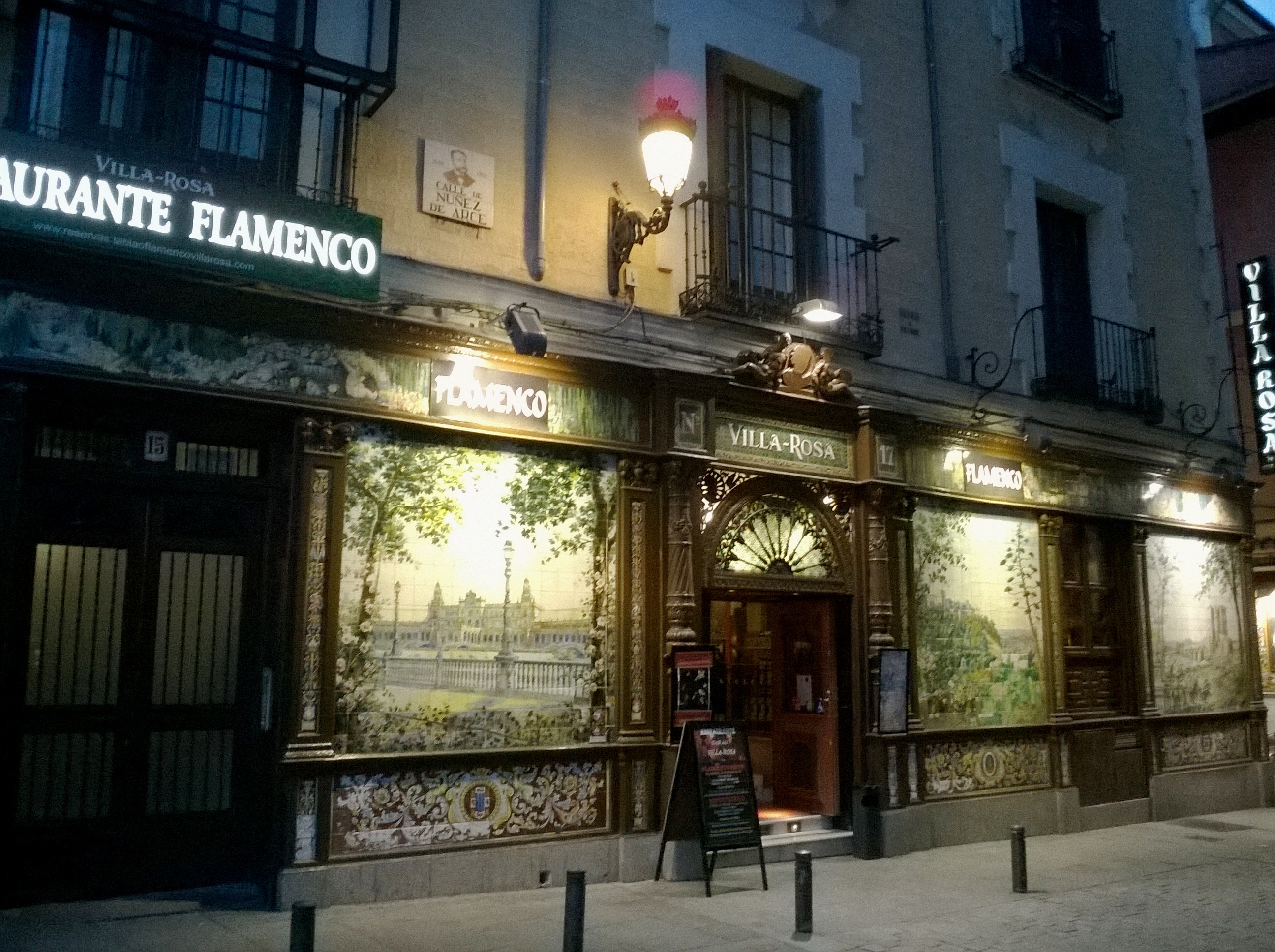 Flamenco tablao show, Madrid