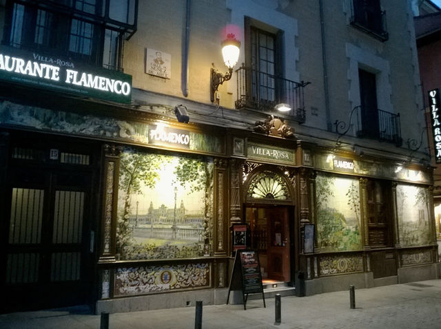 Flamenco tablao show, Madrid