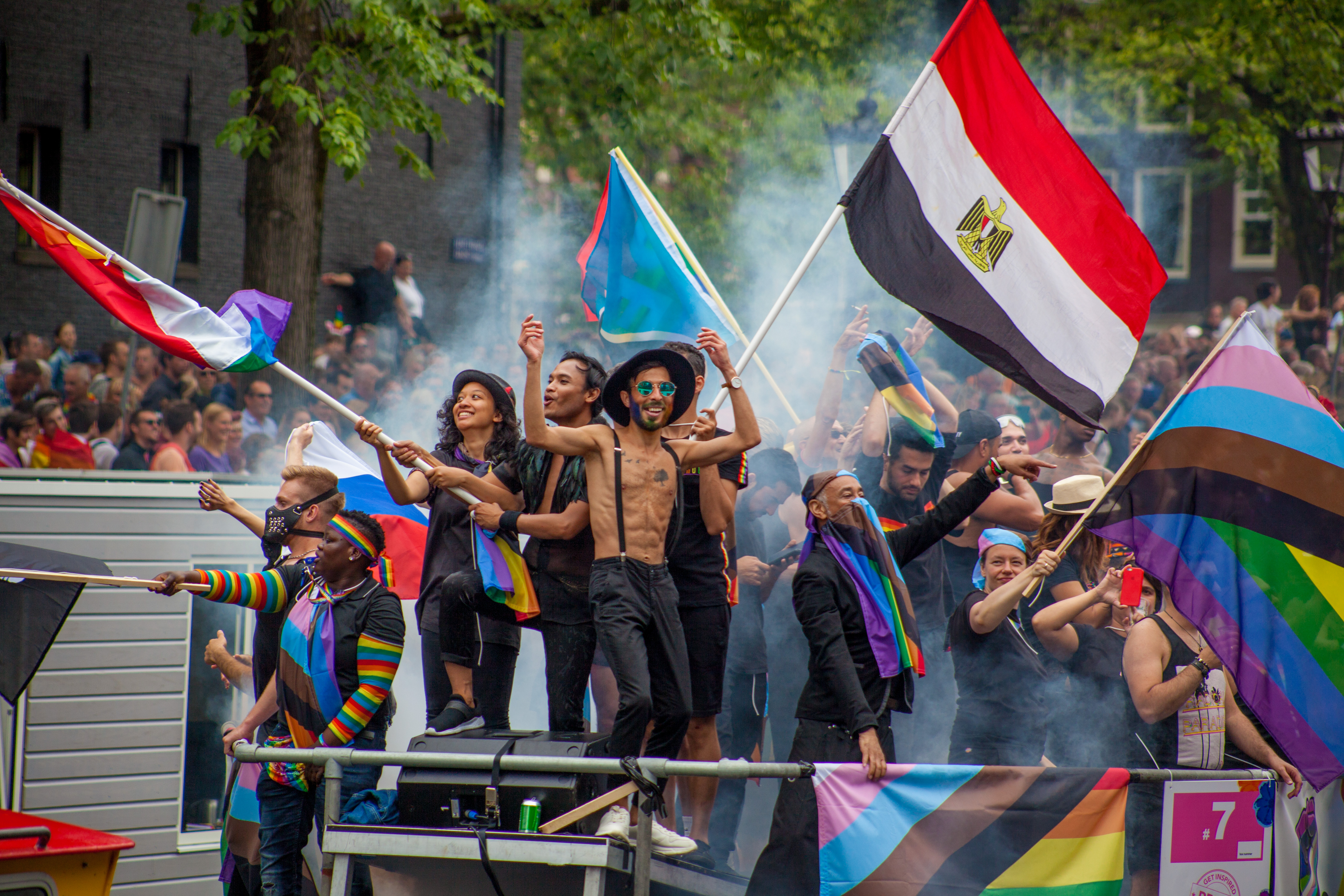 Amsterdam Pride canal parade